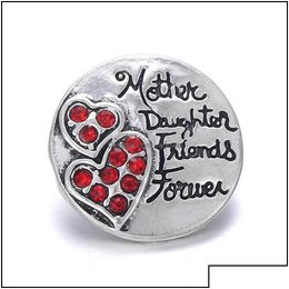 Classement Crochets Clasps Hooks Noosa Love Love Snap Jewelry Mother Heart 18 mm Metal Buttons For Button Bracelet Drop Livrot 2021 Résultats Co DHW5C
