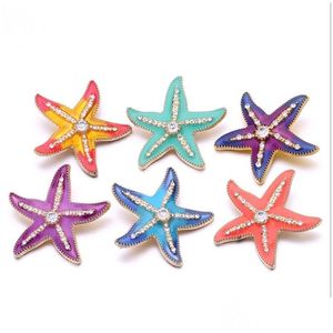 Classement Crochets NOOSA RHINATONE ENAMEL 3D étoiles de mer 18 mm bijoux de gingembre