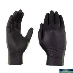 Classic 100Pcs Guantes desechables Látex Nitrilo Goma Hogar Cocina Lavavajillas Guantes Trabajo Jardín Universal para mano izquierda y derecha Y200421