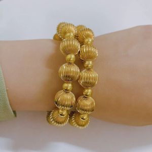 Bracelet classique plaqué or 18 carats pour femmes, accessoires de fête de luxe, Style italien, haute qualité, 240308