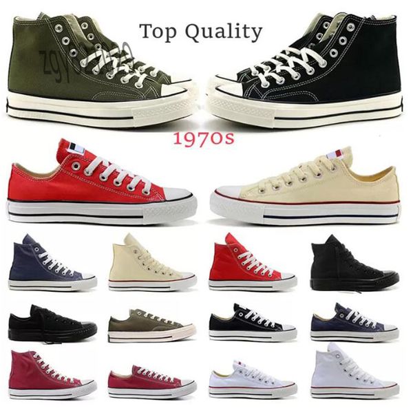 converse Classic Diew70S Casual Lienzo Zapatos Hombres Mujeres 1970 Zapatillas de deporte de bajo contenido de zapatillas Classic Fashion Top Sports Tamaño 36-45 Venta al