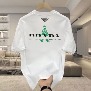 Klassieke 2024 Zomer Heren Hoge Kwaliteit T-shirts Designer T-shirt Katoen Ronde Hals Afdrukken Quick Designer T-shirts Zomer Korte Mannen tees Shirt