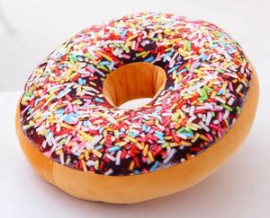 Klassieke 3D -printsimulatie Donut kussen Cored Dessert Cushion Food Pillow Pillow Factory Directe groothandel Withendel met pillow core