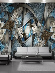 Klassiek 3D Wallpaper Wall Papers European Palace Luxe bloemen Interieur woonkamer slaapkamer keuken huis decor schilderij muurschildering wal9941945