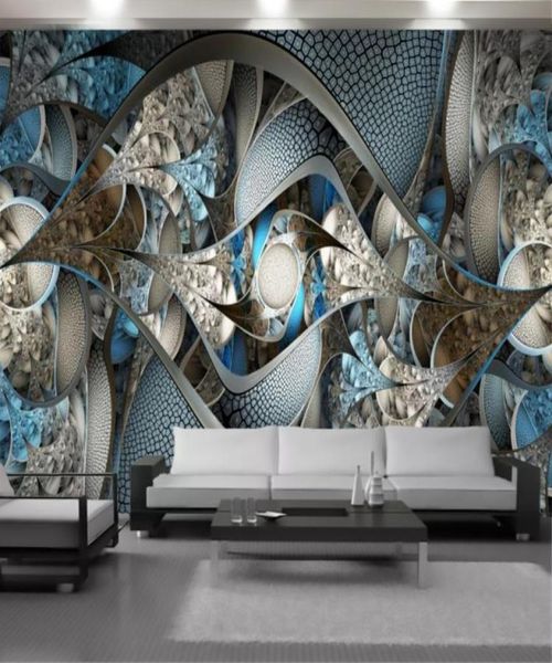Fond d'écran 3D Papiers muraux européens palais de luxe Fleurs intérieure salon chambre à coucher de cuisine à la maison peinture murale wal3528310