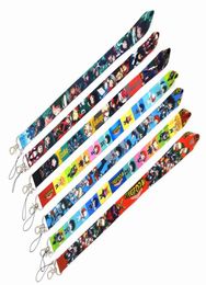Anime classique My Hero Academia Neck Strap Lanyards for Key Id Card Gym Phone Phone STAPS USB Badge Holder Corde Cute Key Chain Gift6029816