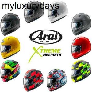 Klassieke ARAI Motorfietshelm Hoogwaardige Arai Regent-X helm Volledig gezicht Lichtgewicht Semi-Removable Liner Dot Snell XS-2xl Dot goedgekeurd met Brand Box
