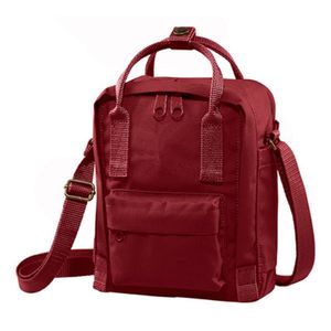 Bolso diagonal clásico para hombre y mujer al aire libre Ártico Diseño de moda Lona impermeable Bolso de hombro sueco FjallravAn KANKENSWXC