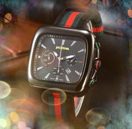 Klassieke sfeer Zwitserland horloges jaarlijkse explosies high-end quartz uurwerk klok luxe grote wijzerplaat kalender heren lederen band ketting armband horloge geschenken