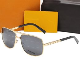 Óculos de sol de atitude clássica para homens e mulheres estilo verão anti-ultravioleta retro placa de metal quadrado quadro completo marca de luxo moda proteção uv óculos