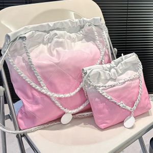 Sac classique Mini sac à bandoulière de créateur fourre-tout de luxe motif diamant double lettre matelassé pièce de monnaie bandoulière femme mode cuir de mouton rose