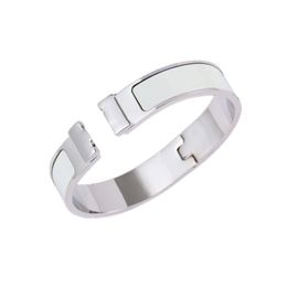 Klassieke armband heren luxe armband ontwerper sieraden roestvrij staal goud zilver kleur gesp mode dames armbanden ontwerpers sieraden ontwerper sieraden