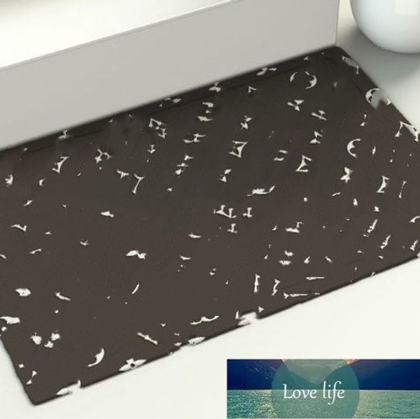 Porte de tapis de salle de bain classique Salle de bain Absorbant Mat de sol Soft Diatom Bud Rubber Basing Basing Bathroom Carpets Wholesale