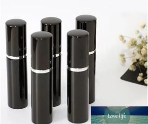 Klassieke zwarte kleur 5 ml 10 ml mini draagbare hervulbare parfumverstuiver spuitfles lege flessen cosmetische containers flessen