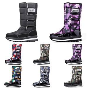 Klassieke laarzen sneeuw damesheren voor mode high mini enkel korte winter boot dames meisjes mannen dames laarsjes warme katjes fur niet-slip buiten 36-47 8508 17 IES