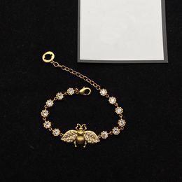 Klassieke armbandontwerper Bee vol diamanten armband sieraden cadeau voor een geliefde