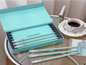 Klassiek merk Blue Bone China Ceramic Chopsticks Huishoudelijk Highd Highd Sky Blue Kitchen Set servies met cadeaubon1813315
