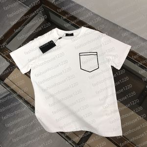 Lettre de conception classique de la marque T-shirt pour hommes et femmes Lettre F Pur coton Premium