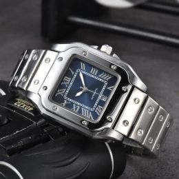 Klassiek merk Polshorloge Mode Heren Dames Tankhorloges Kwaliteit Quartz uurwerk Modern Sport zakelijk polshorloge automatisch datum 126043 horloge Roestvrij 5099