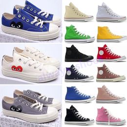 Klassieke Canvas All Sta Casual schoenen jaren 1970 convers White Stars Low High 1970 Chuck Chucks Platform Jointly Name Heren Damesschoenen 70s Sport Sneaker A18