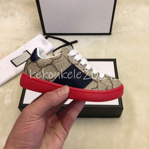 Zapatos deportivos clásicos de lona para niños, zapatos casuales para niños y niñas, zapatillas de deporte de moda para primavera y otoño, vienen con caja