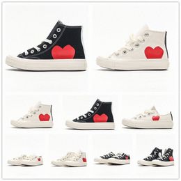 klassieke casual kinderen 1970 canvas schoenen ster Sneaker chuck 70 chucks jaren 1970 Kinderen baby peuter zuigelingen Grote ogen rood hartvorm platform Gezamenlijke naam c2bd#