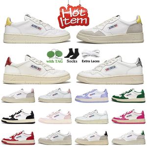 Klassieke casual schoenen heren designer schoenen Autrys suède medaillewinnaar Autries tweekleurig VS bovenste actie vloer dames trainers platform sneakers sport wandelen top laag 36-44