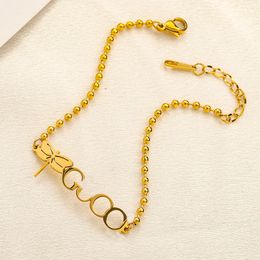Bracelets à chaîne classique pour femmes, bracelet de styliste, argent plaqué or, cadeau pour amoureux du cristal