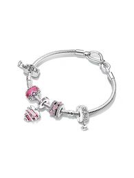 Bracelet à breloques classique en argent 925, bracelet de styliste pour femme, luxe, tempérament de mode, Europe et Amérique, fête de mariage, cadeaux de la Saint-Valentin