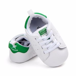 Klassieke kinderen Baby Kids Boy Girl Schoenen Autumn Fashion Pu Plaid Non-Slip Soft Soft Teutlers First Walkers