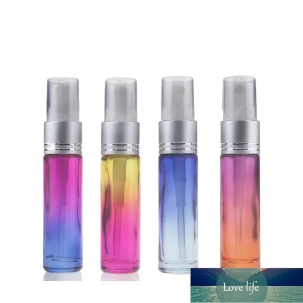 Dégradé de couleur classique 10 ml Flacons en verre pour pulvérisateur à pompe à brouillard fin Conçus pour les huiles essentielles Parfums Produits de nettoyage Bouteilles d'aromathérapie