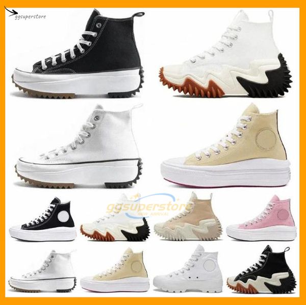 Classic Conversity Sneaker hombres mujeres zapatos converse Zapatos de lona Zapatilla de deporte Zapatos de plataforma con parte inferior gruesa Diseñador Negro Blanco Run Star Motion zapatos eur35-44