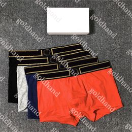 Classic Cotton Men Undervit Designer Brand Printed Boxers Fashion Sexy Male Boxer Shorts Underwear