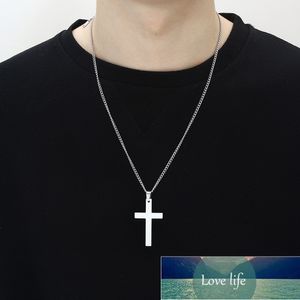 Klassieke Kruis Mannen Hanger Ketting Mode Rvs Breedte Box Ketting Ketting Voor Mannen Sieraden Gift Factory Prijs Expert Design Quality Nieuwste stijl origineel