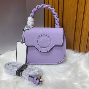 Bolso bandolera clásico Bolsos pequeños Monedero Cuero de vaca Correa extraíble Ranura interna para tarjeta de crédito Letras de moda Mujeres Bolsos de hombro con solapa Múltiples colores