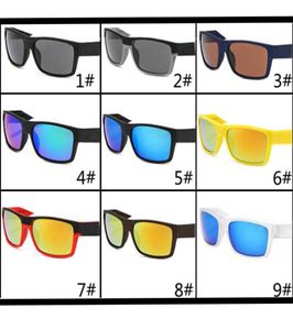 Klassieke fietsen zonnebrillen Dazzle Color Mens zonnebril in VS Zwart Big frame Donkere lens Cool Design Sunshades Sport Motorcycle 7175459