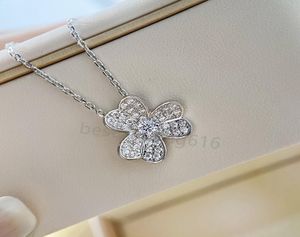 Klassiek ontwerp H Hanger Ketting Hoogwaardige zilveren sieraden Geschenken voor vrouwen8180361