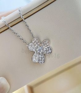 Klassiek ontwerp H Hanger Ketting Hoge kwaliteit Zilveren sieraden Geschenken voor Women9451787