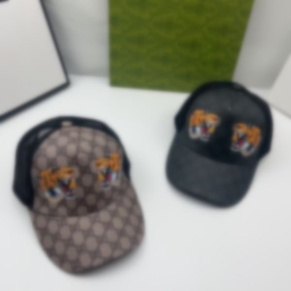 Diseño clásico Letra G Béisbol Tigre Lobo Gato Serpiente Abeja Gorra de red Hombres y mujeres Tendencia Sombra Gorra deportiva de alta calidad