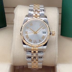 Classic Designer Automatic Watch Lady Watchs All en acier inoxydable Super Bright Watch de haute qualité Watch Woard 31mm 2813 Movie Diamond Ring Lady Watches