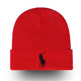 klassieke designer herfst winter beanie hoeden hot stijl mannen en vrouwen mode universele gebreide muts herfst wol outdoor warm Luxe POLO schedel caps P-20