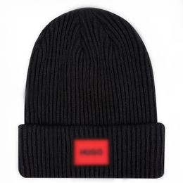 Diseñador clásico otoño invierno estilo caliente gorros gorros hombres y mujeres moda 11 colores gorro de punto lana de otoño gorros de calavera cálidos al aire libre H-1