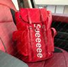 Sacturier de créateur de luxe de concepteur classique sacs à dos rouges sacs de sac à main