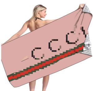 Klassieke Designer badhanddoek Coral Velvet Mode Tandlees Luxe unisex absorberende mannen dames snel drooghanddoek set kleurrijke handdoek met geschenken