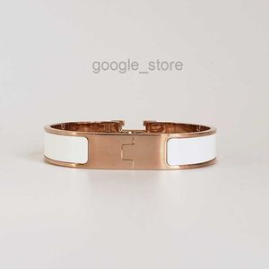 Klassieke designer armband stalen armband luxe merk 18k roségouden armbanden dames 12 mm breed met Bagze1w