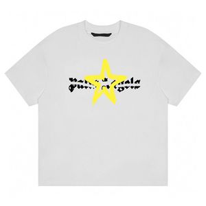 Klassiek Designer Merk Angle Heren- en Damesmode Dagelijks Casual T-shirt met korte mouwen PALM Pentagram T-shirt Heren Zomerkleding