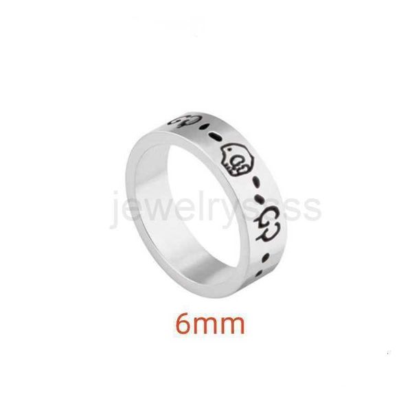 Bands de marque de créateurs classiques pour hommes Femmes Luxury Bijoux de qualité supérieure Birds 925 Silver Fashion Ring2u7m