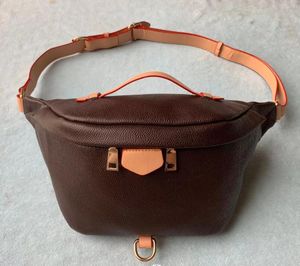 Klassieke designer Bumbag Taille Tassen Men Vrouwen Leer Fanny Packs Chest Bag Dames riemriem handtassen koppeling portemonnee portemonnee bumzakken 2 kleuren