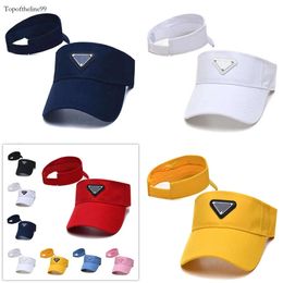 Classic Designer Casquette vide Casual Visière d'été Sun Hommes Designers Chapeau Sports Femmes Golf Tennis Outdoor Beach Bandeau Snapback Baseball2024