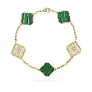 Klassieke ontwerper Gold Bracelet Link Valentines Love Bracelet armbanden Diamanten 18K Gold Agate Shell Pearl Moeder Dochter Sieraden Wedding Modearmband